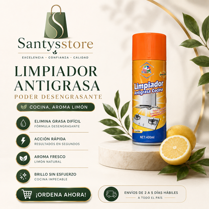 ESPUMA ACTIVA ANTIGRASA™  ✨"La espuma viral que elimina grasa difícil sin esfuerzo”