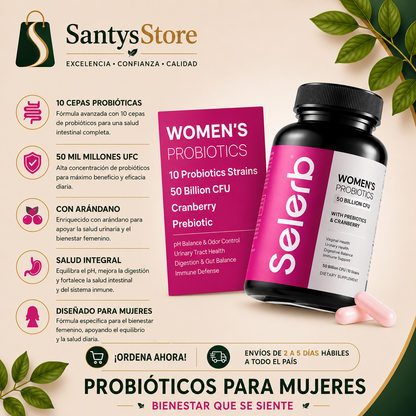 NAD+ Femenino Selerb · 60 Cápsulas Vegetales · Bienestar, Energía y Equilibrio Natural