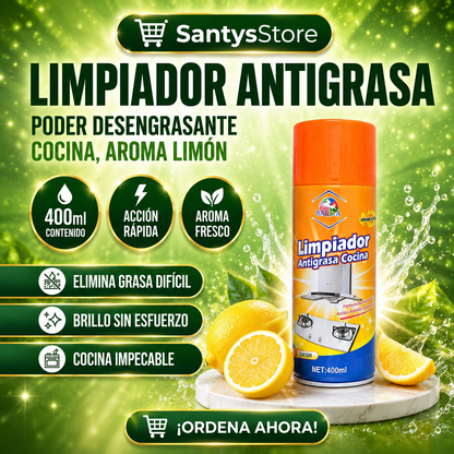 ESPUMA ACTIVA ANTIGRASA™  ✨"La espuma viral que elimina grasa difícil sin esfuerzo”