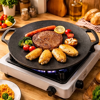 Budare Plancha Antiadherente 32 cm  - Sellado Perfecto cocina sanamente