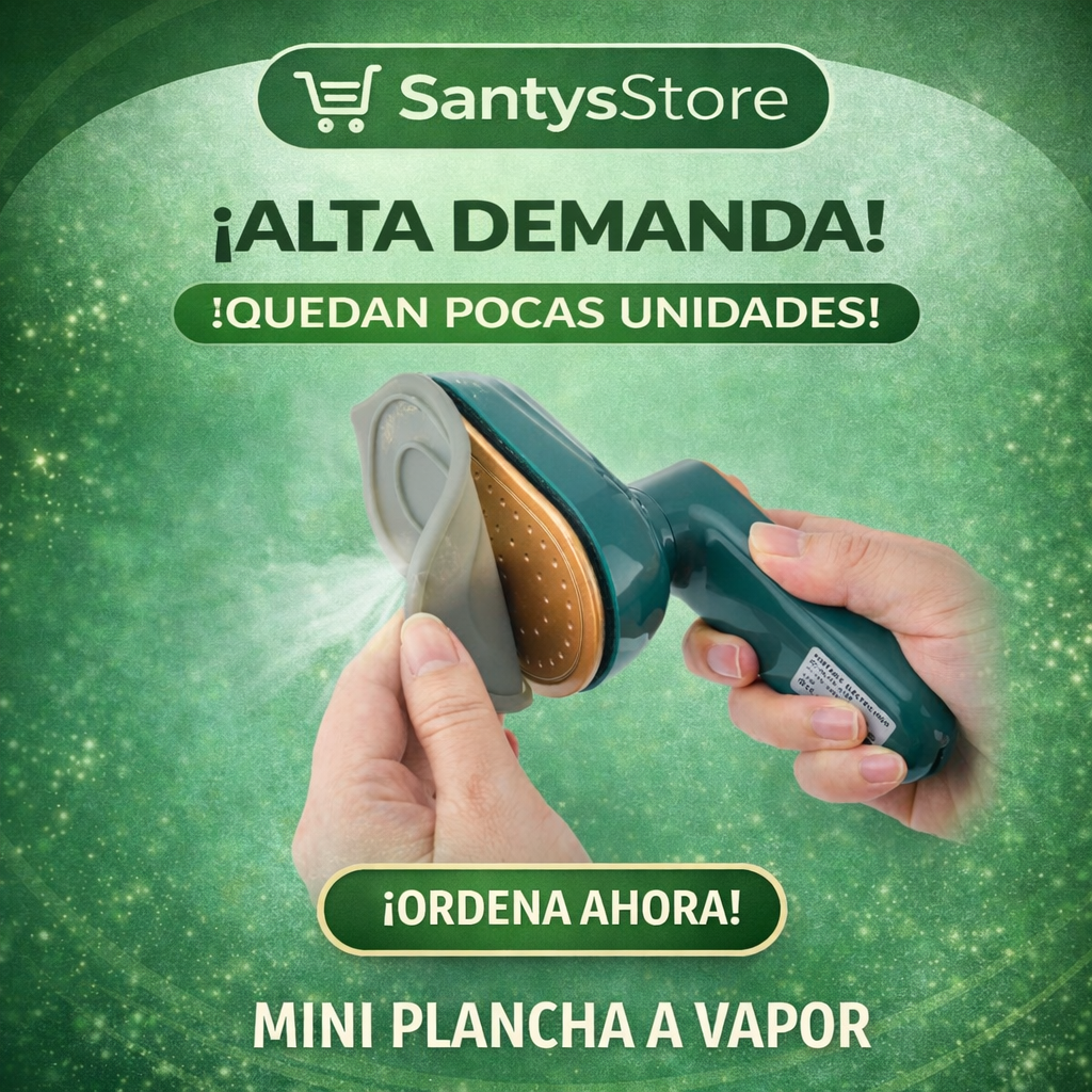 Plancha a Vapor Portátil para Ropa | Vaporizador Compacto Ideal para Viajes y Hogar