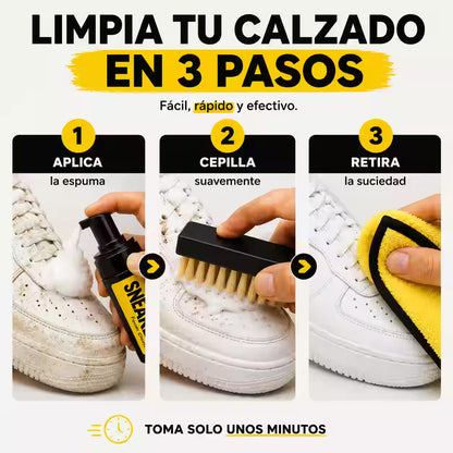 Sneakers Clean™ | Kit Premium de Limpieza para Zapatillas 5 en 1