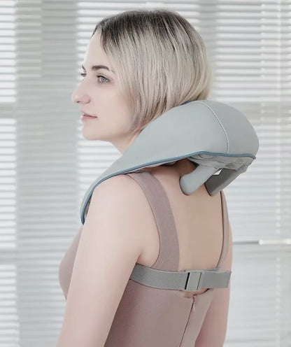 Masajeador de Cuello Mecánico Cervical | Alivio para Tensión y Contracturas